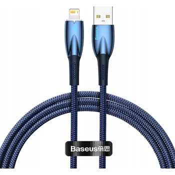 Datový kabel Kabel Baseus USB - Apple Lightning 1 m modrý