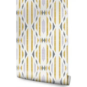 Fototapeta Geometrické tapety pro kancelář v boho stylu