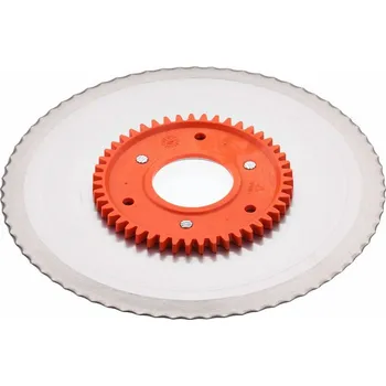 Pracovní nůž Náhradní nůž pro kráječe Ritter 170 mm - oranžový Typ nože: Zoubkovaný