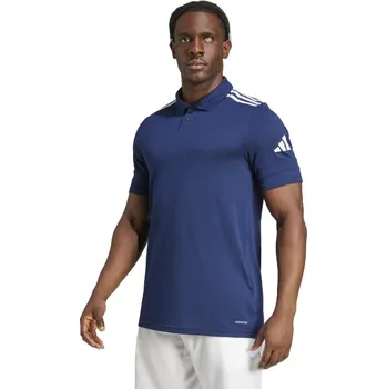Bavlněné triko Adidas Polo Sqaudra 25 tm.modro bílé Velikost: XS