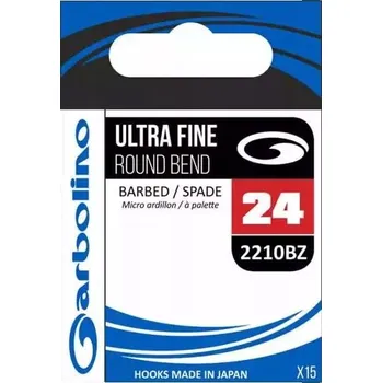 Rybářský háček Garbolino ultra jemné Háčky s protihrotem 10 ks