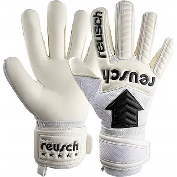 Brankářské rukavice Brankářské rukavice pro dospělé Reusch Legacy Arrow Silver LIMITED bílé, velikost 8.5