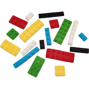 Jedlá dekorace na dort Figurka Hokus cukrová ozdoba vícebarevná 18 ks