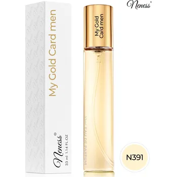 Pánský parfém Neness My Gold Card Men parfémovaná voda pro muže 33 ml