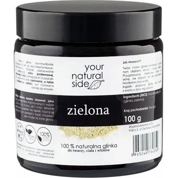 Pleťová maska Pleťová maska v prášku Your Natural Side 100 ml