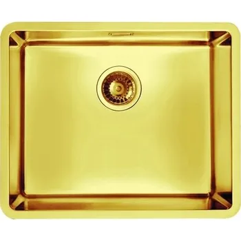 Granitový dřez Jednokomorový dřez Alveus Kombino 50 ocel zlatý