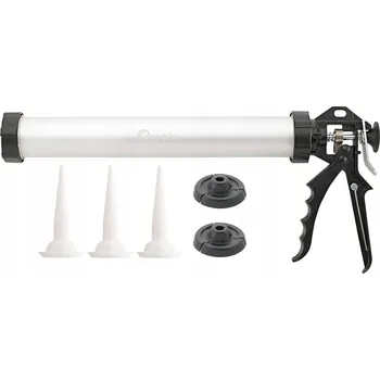 Vytlačovací pistole Profesionální pistole na kartuše / tmely 600 ml se 3 tryskami FORTIS