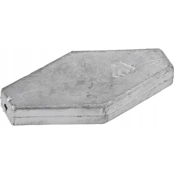 Ploché průběžné olůvko ROMB 20 g