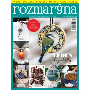 Časopis Rozmarýna 1/2025 - Leden jako z pohádky