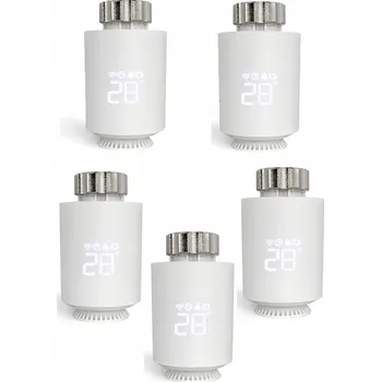 Hlavice pro radiátor ZIGBEE INTELIGENTNÍ TERMOSTATICKÁ HLAVICE TUYA 5X