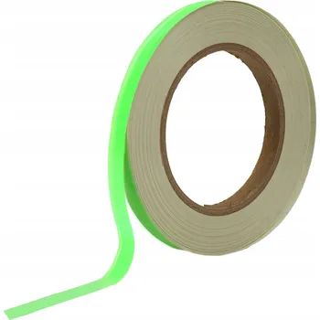 Lepicí páska Samolepicí výstražná páska svítící ve tmě BOZP 1 cm x 100 cm - PRODEJ NA METRY