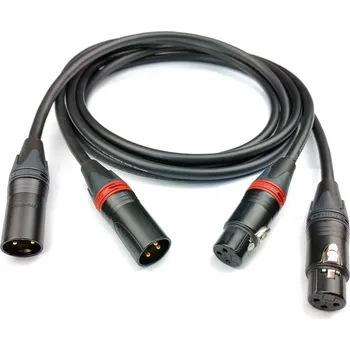 Audio kabel Kabel XLR - XLR LGJ Group KLOTZ MC5000 INTERKONEKT 2x XLR-2x XLR 3m 3 m