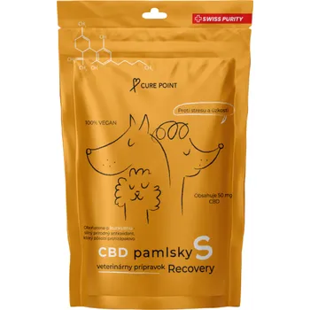 Pamlsek pro psa Cure Point CBD Recovery pamlsek S 100 g