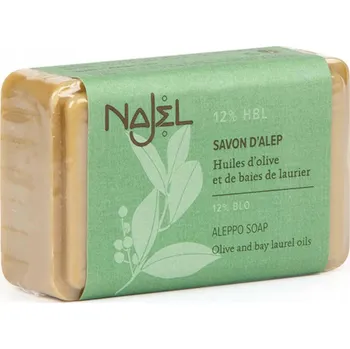 Mýdlo Aleppské mýdlo s 12% obsahem vavřínového oleje 100 g Najel