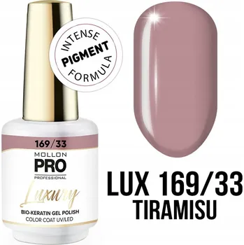 Přípravek na nehty 169. TIRAMISU - Profesionální hybridní lak s konzistencí UV/LED gelu L