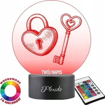 Dětské svítidlo Noční lampa Plexido vícebarevná