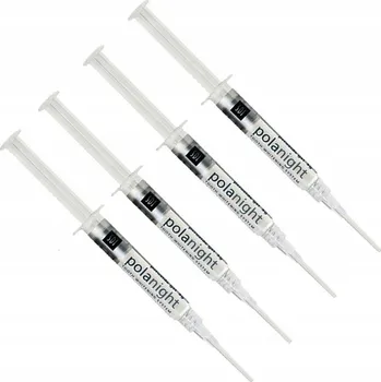 Přípravek na bělení zubů Gel na bělení zubů Polanight 4*16% + 2 nástavce