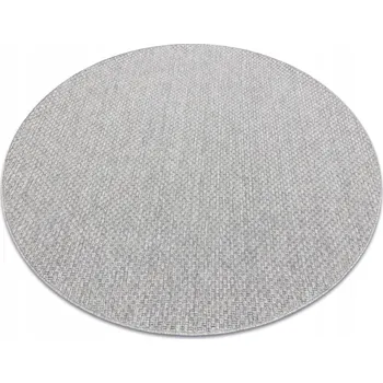 Koberec KOBEREC PROPLÉTANÝ SISAL TIMO kulatý 150 cm ŠEDÝ HLADKÝ #GR5009