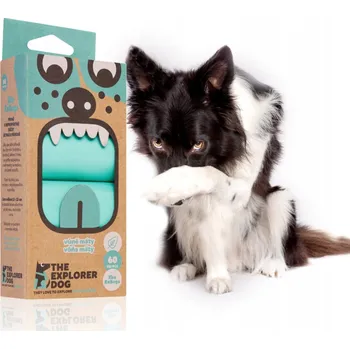 sáček na exkrement Sáčky na psí exkrementy EXPLORER DOG 60 ks