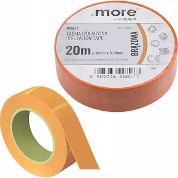 Lepicí páska Páska z PVC/PVC Ecolight 19 mm x 20 m