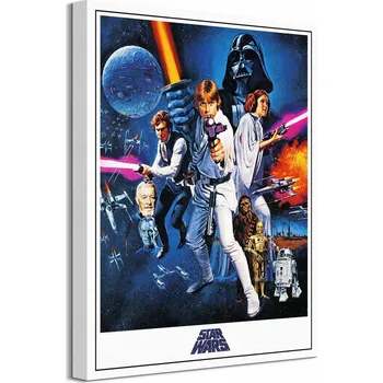 Obraz Star Wars: Nová naděje - Obraz na plátně 40x50 cm
