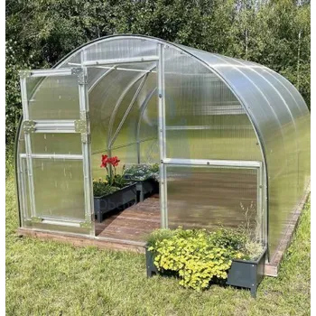 Skleník Skleník polykarbonátový VITAVIA BOHEMY 2900 x 8000 x 2000 mm, tl. 6 mm, balení 1 ks