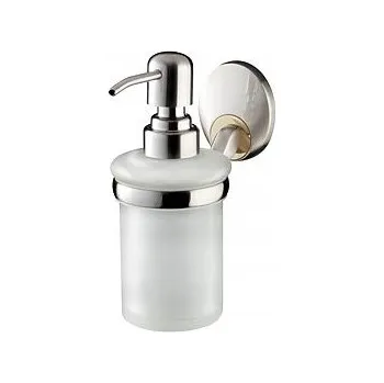 Dávkovač mýdla Ruční nástěnný dávkovač mýdla Bisk 150 ml šedý