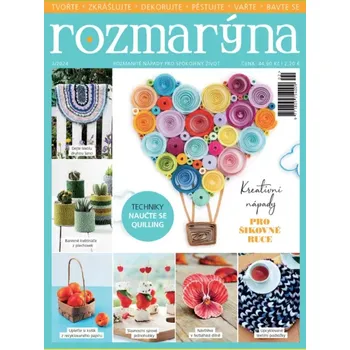 Časopis Rozmarýna 2/2024 - Kreativní nápady pro šikovné ruce