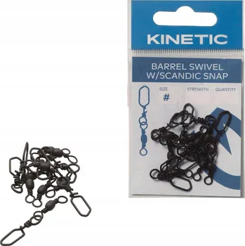 Obratlík s karabinkou Kinetic Scandic Snap