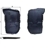 KNECHT Olejová vana automatické převodovky KNC HX 255