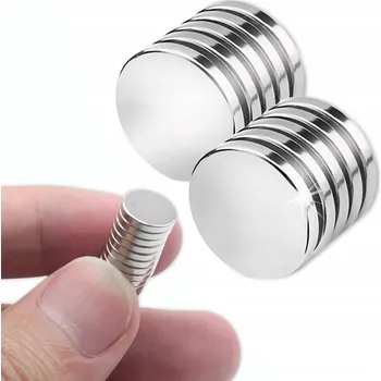 Dekorativní magnet Neodymový válec MAGNET 8x2 mm KULATÝ SILNÝ N42 KRUH 8/2 Magnety