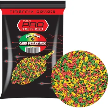 Pro Method Pelety 1,5mm 800g Jahoda- krill