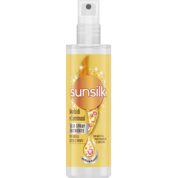 Vlasová regenerace Sunsilk výživný sprej na vlasy Olio Spray Nutriente Morbidi E Luminosi, 150 ml