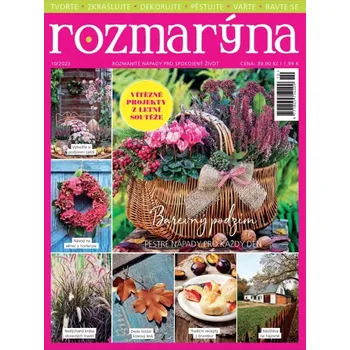 Časopis Rozmarýna 10/2023 - Barevný podzim