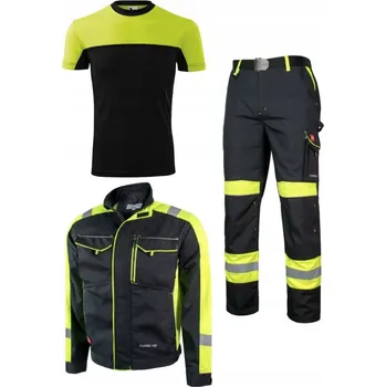 Pracovní obuv Dlouhé pracovní kalhoty Keilor CLASSIC-VIS/K-COLORMIX vel. 52