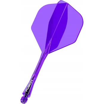 Příslušenství pro šipky Násadky na šipky SHAFTY PIÓRKA SYSTEM WINMAU FUSION PURPLE KRÁTKÉ