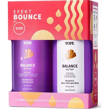 Kosmetická sada Sada vlasové kosmetiky Yope Efekt Bounce Balance My Hair