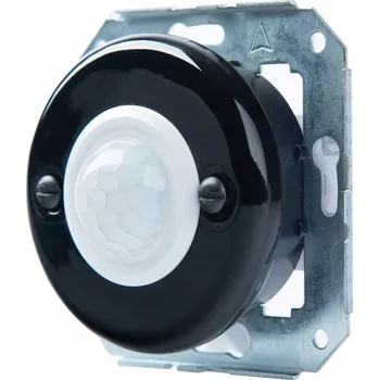 Elektrická zásuvka JLM Černá nástěnná Elektrická Zásuvka