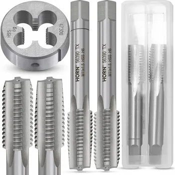Závitořezný nástroj Závitníky M11 RUČNÍ 2ks M11x1.5 + Závitové očko