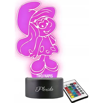 Lampička Plexido vícebarevná Noční lampa