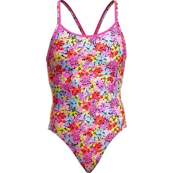 Dámské plavky Dámské jednodílné plavky Funkita Diamond Back One Piece, velikost 12 AUS