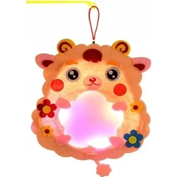 kreativní sada Kreativní umělecká sada pro rukodělné aktivity Lampion Ovce, dekorace plst