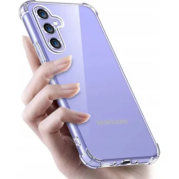 Pouzdro na mobilní telefon Silikonový kryt Anti Shock pro Samsung Galaxy A35 5G transparentní
