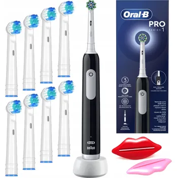 Elektrický zubní kartáček Elektrický Zubní Kartáček pro zuby Oral-B Pro Series 1 Černý Rotační