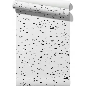 Tapeta Vliesová tapeta Černé skvrny, role 50 cm x 6,1 m