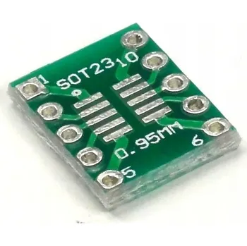 Elektroweb Adaptér Elektroweb SO10 SOP10 SSOP10 na DIP10