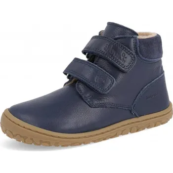 Chlapecké polobotky Celoroční zateplená barefoot obuv Lurchi 63L4003002 Azul/33-50023-42 Nino Blue chlapecké Velikost: 31