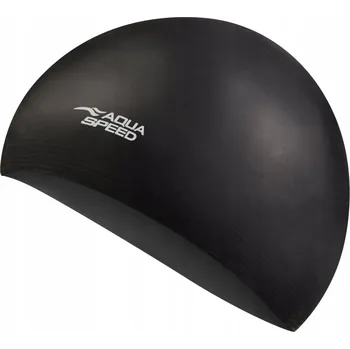 Plavecká čepice pro dospělé Latex Aqua Speed černá
