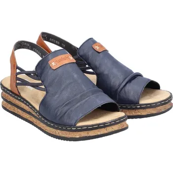 Dámské sandále Rieker 62962-14 modrá, vel. 38