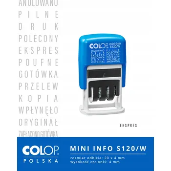 Automatické razítko (samobarvicí) Colop Obdélníkové